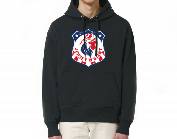 JERSEY N GIANT OVERSIZED HOODIE BLACK