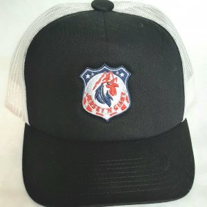 JERSEY N GIANT TRUCKER CAP BLACK
