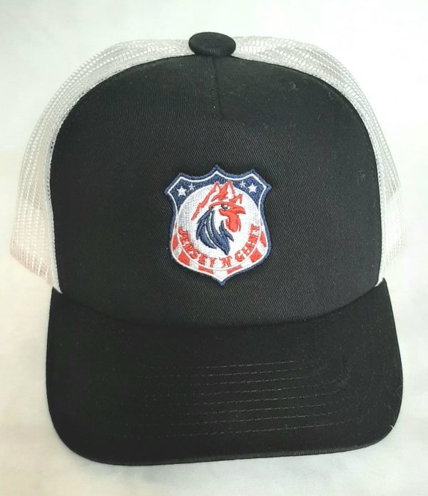 JERSEY N GIANT TRUCKER CAP BLACK