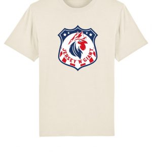 JERSEY N GIANT BASIC T-SHIRT CREME